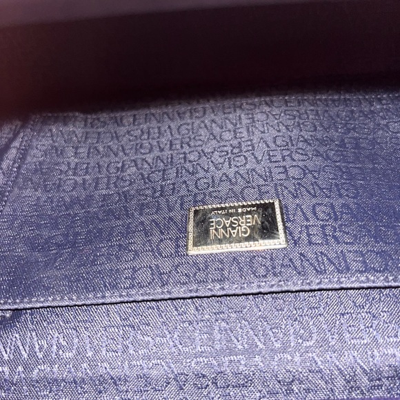 Versace vintage purple leather handbags - Picture 8 of 8